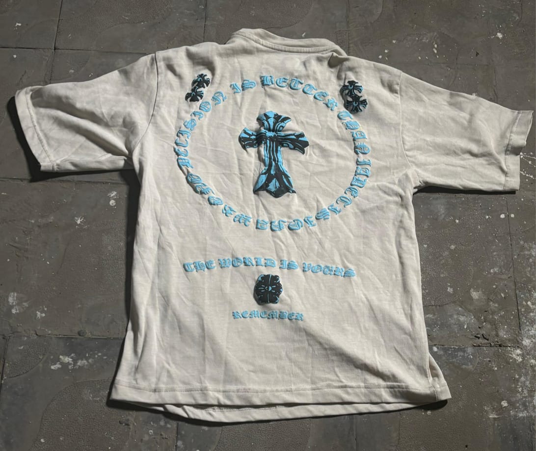 ETERNAL BLUE OVERSIZED TSHIRT