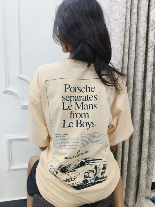 PORSCHE LE MANS OVERSIZED TSHIRT