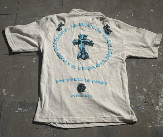 ETERNAL BLUE OVERSIZED TSHIRT
