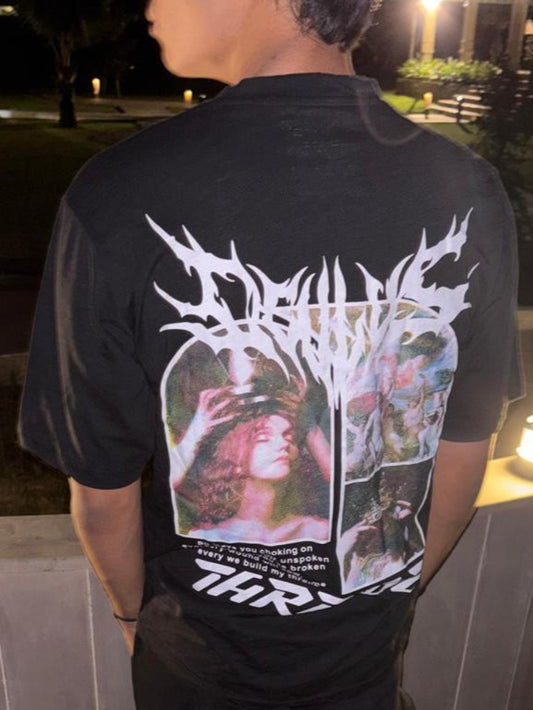 THROTLE OVERSIZED TSHIRT